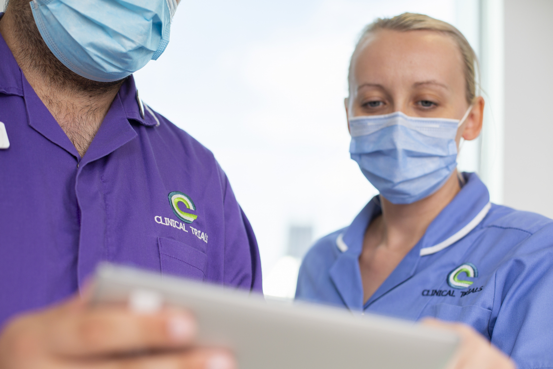 Staff in the clinical trials unit at Clatterbridge